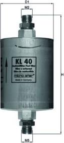 MAHLE KL 40 - Filtru combustibil aaoparts.ro