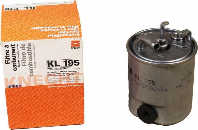 MAHLE KL 195 - Filtru combustibil aaoparts.ro