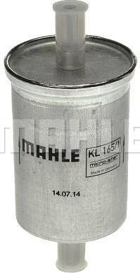 MAHLE KL 165 - Filtru combustibil aaoparts.ro