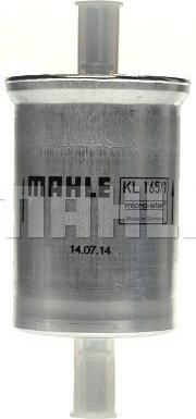 MAHLE KL 165 - Filtru combustibil aaoparts.ro