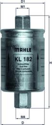 MAHLE KL 182 - Filtru combustibil aaoparts.ro