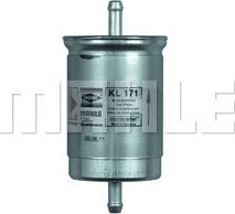 MAHLE KL 171 - Filtru combustibil aaoparts.ro