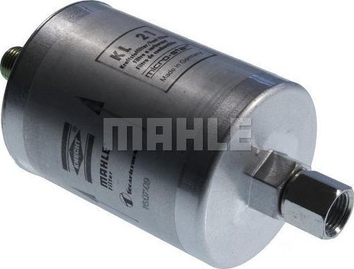 MAHLE KL 21 - Filtru combustibil aaoparts.ro