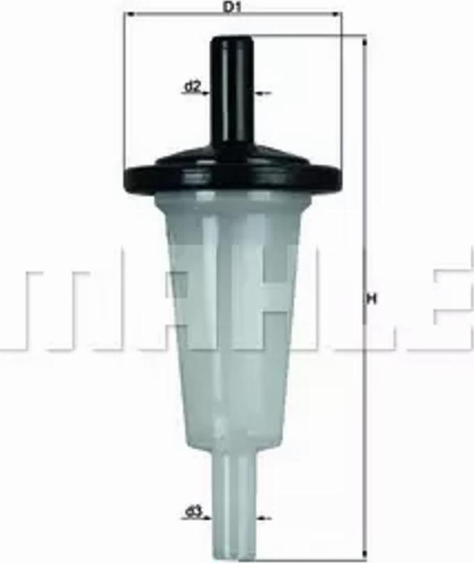 MAHLE KL 23 OF - Filtru combustibil aaoparts.ro