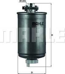 MAHLE KL 75 - Filtru combustibil aaoparts.ro