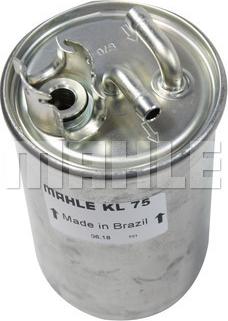 MAHLE KL 75 - Filtru combustibil aaoparts.ro