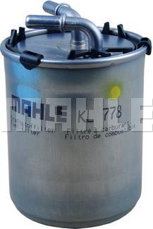 MAHLE KL 778 - Filtru combustibil aaoparts.ro