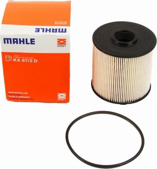 MAHLE KX 67/2D - Filtru combustibil aaoparts.ro