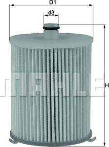 MAHLE KX 245/4D - Filtru combustibil aaoparts.ro