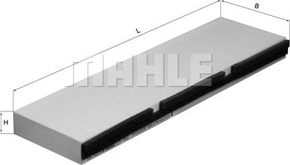 MAHLE LA 492 - Filtru, aer habitaclu aaoparts.ro