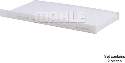 MAHLE LA 468/S - Filtru, aer habitaclu aaoparts.ro