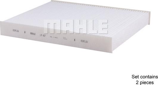 MAHLE LA 467/S - Filtru, aer habitaclu aaoparts.ro