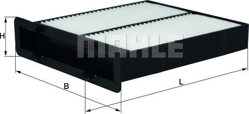 MAHLE LA 682 - Filtru, aer habitaclu aaoparts.ro