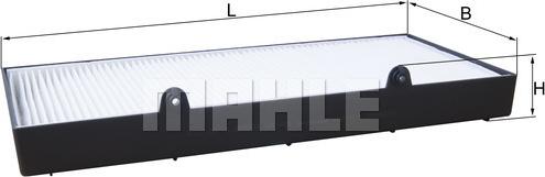 MAHLE LA 1400 - Filtru, aer habitaclu aaoparts.ro