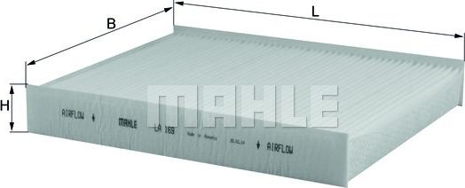 MAHLE LA 169 - Filtru, aer habitaclu aaoparts.ro