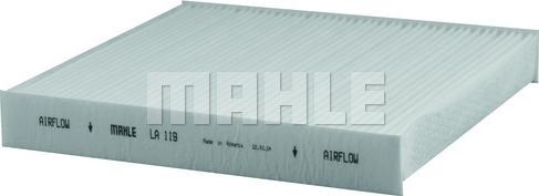 MAHLE LA 119 - Filtru, aer habitaclu aaoparts.ro