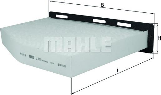 MAHLE LA 181/1 - Filtru, aer habitaclu aaoparts.ro