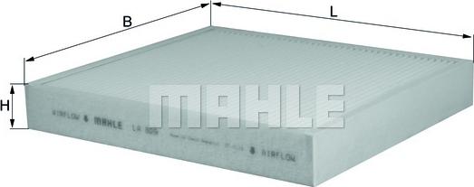 MAHLE LA 809 - Filtru, aer habitaclu aaoparts.ro