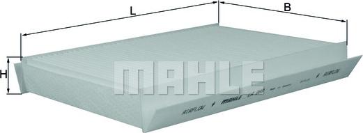 MAHLE LA 889 - Filtru, aer habitaclu aaoparts.ro