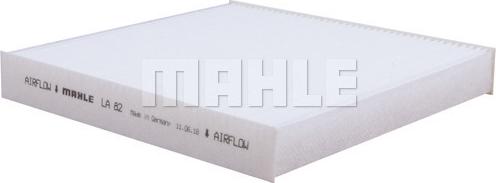 MAHLE LA 82 - Filtru, aer habitaclu aaoparts.ro