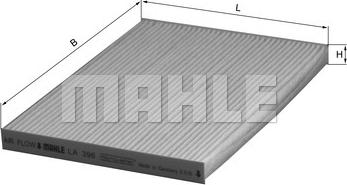 MAHLE LA 396 - Filtru, aer habitaclu aaoparts.ro