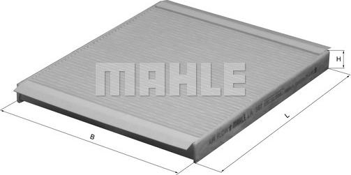 MAHLE LA 361 - Filtru, aer habitaclu aaoparts.ro