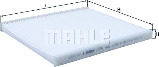 MAHLE LA 241 - Filtru, aer habitaclu aaoparts.ro