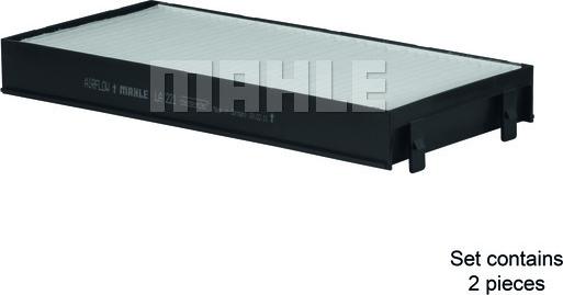 MAHLE LA 221/S - Filtru, aer habitaclu aaoparts.ro