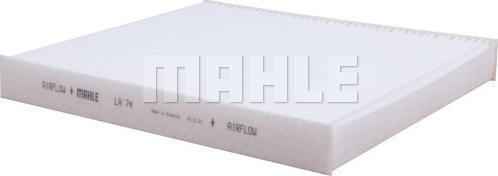 MAHLE LA 74 - Filtru, aer habitaclu aaoparts.ro