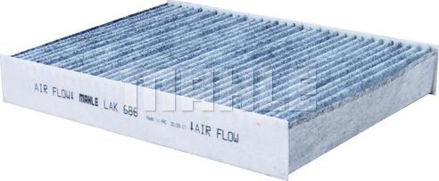 MAHLE LAK 686 - Filtru, aer habitaclu aaoparts.ro