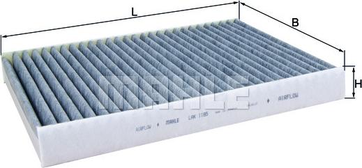 MAHLE LAK 1185 - Filtru, aer habitaclu aaoparts.ro