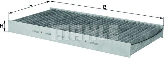 MAHLE LAK 117 - Filtru, aer habitaclu aaoparts.ro