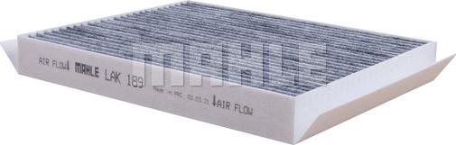 MAHLE LAK 189 - Filtru, aer habitaclu aaoparts.ro