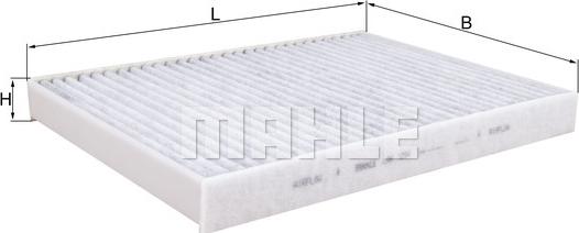 MAHLE LAK 1294 - Filtru, aer habitaclu aaoparts.ro