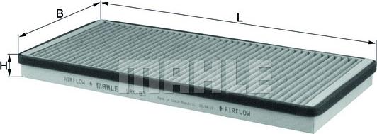 MAHLE LAK 83 - Filtru, aer habitaclu aaoparts.ro