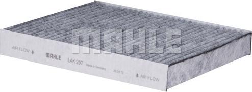 MAHLE LAK 297 - Filtru, aer habitaclu aaoparts.ro