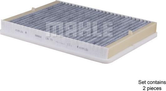 MAHLE LAK 73/S - Filtru, aer habitaclu aaoparts.ro