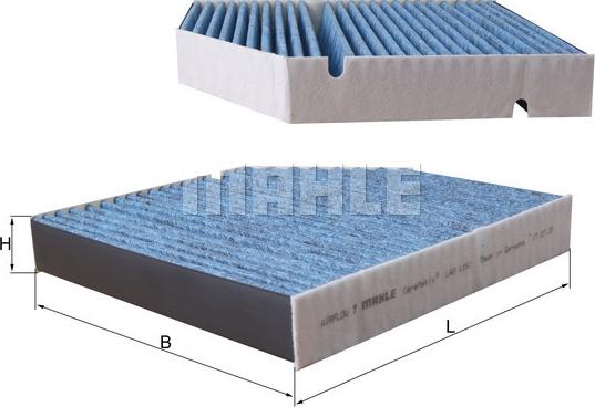 MAHLE LAO 1161 - Filtru, aer habitaclu aaoparts.ro