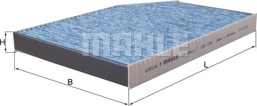 MAHLE LAO 1398 - Filtru, aer habitaclu aaoparts.ro