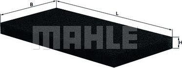 MAHLE LAP 15 - Filtru, aer habitaclu aaoparts.ro