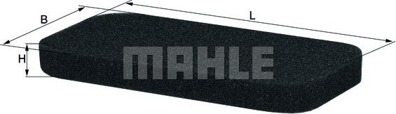 MAHLE LAP 13 - Filtru, aer habitaclu aaoparts.ro