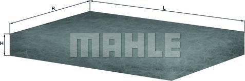 MAHLE LAP 12 - Filtru, aer habitaclu aaoparts.ro