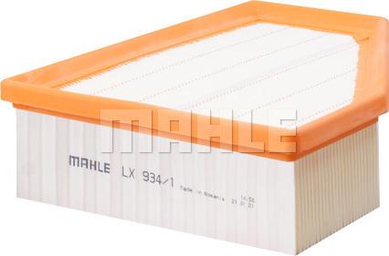 MAHLE LX 934/1 - Filtru aer aaoparts.ro
