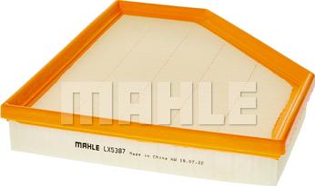 MAHLE LX 5387 - Filtru aer aaoparts.ro
