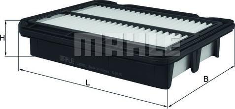 MAHLE LX 1915 - Filtru aer aaoparts.ro