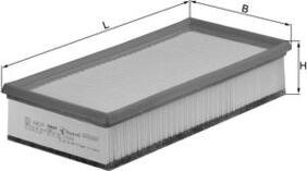 MAHLE LX 1296 - Filtru aer aaoparts.ro