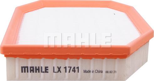 MAHLE LX 1741 - Filtru aer aaoparts.ro