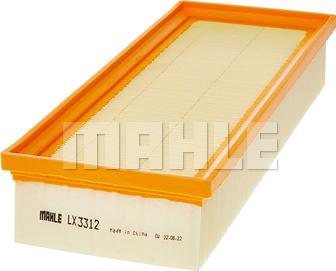 MAHLE LX 3312 - Filtru aer aaoparts.ro