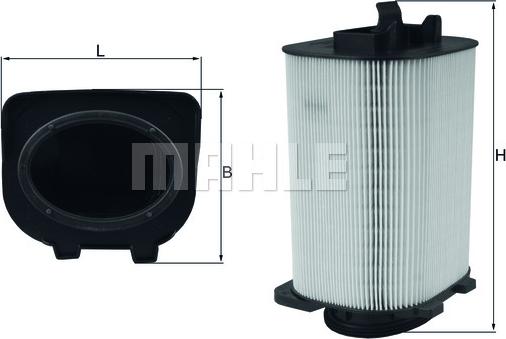 MAHLE LX 3775 - Filtru aer aaoparts.ro