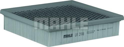 MAHLE LX 2108 - Filtru aer aaoparts.ro